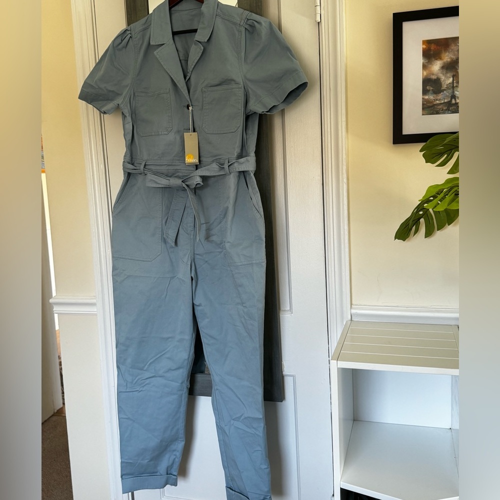 Boden Puff Sleeves Jumpsuit - Picture 4 of 13